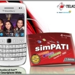 Bundling Terbaru Smartphone Blackberry 9790 Bellagio White  Dengan SimPATI