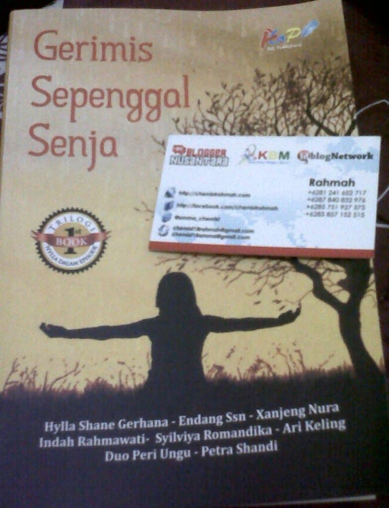 Gerimis Sepenggal Senja