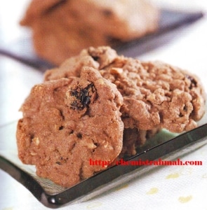 Choco Mix Nut Cookies kue lebaran, edisi kue lebaran, kue kering
