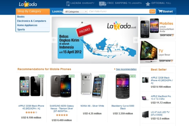 Belanja Online via Lazada Belanja Online via Lazada