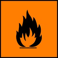 Lambang Flammable