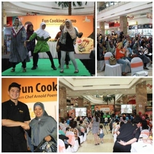 Fun Cooking Demo with Chef Arnold Hasilkan Apron Hitam edited 3