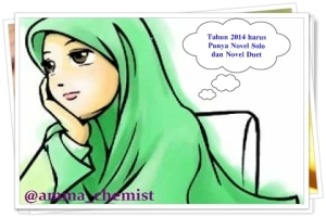 Proyek Monumental 2014: Punya Novel Solo dan Novel Duet 3