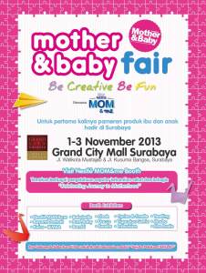 Mother & Baby Fair 2013 Pertama Kali Hadir di Surabaya