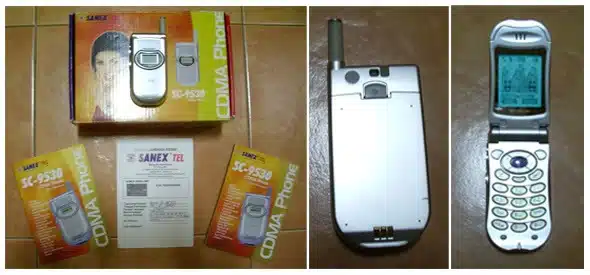 Sanex SC 9530, Handphone Flip Pertamaku
