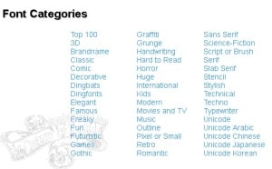 Tutorial Membuat Logo Blog atau Logo Brand Sederhana 5 Cooltext - Jenis Font