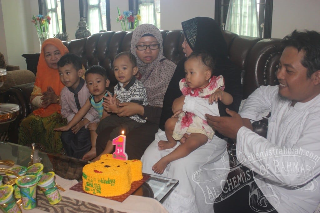 Berkah Terindah yang Akan Selalu Terkenang 3 Small Party for my Little Baby, Salfa