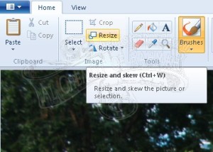 Cara Mengubah Ukuran Foto (Resize) dengan Paint