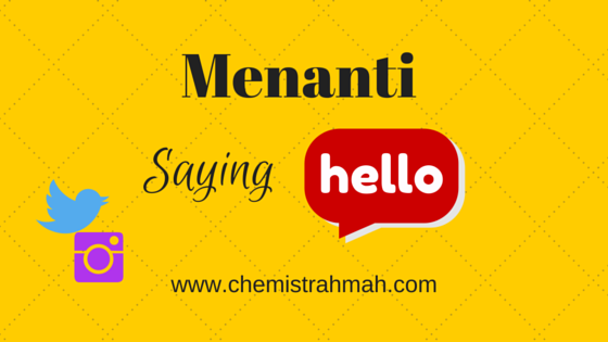 Menanti Saying Hello