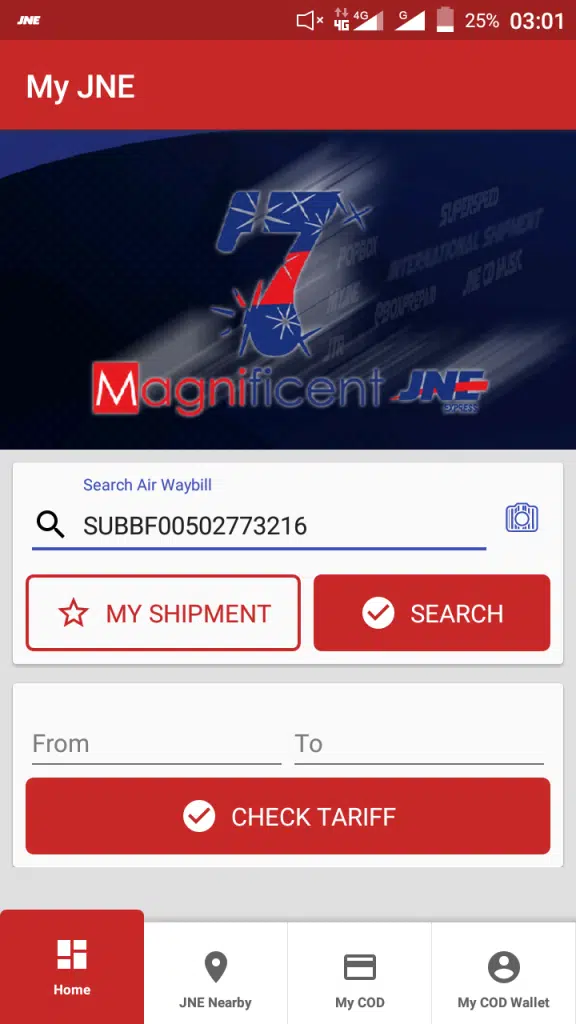 Selangkah Lebih Maju dengan My JNE 3 Cek Resi Paket JNE