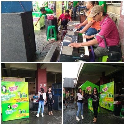 Ikut Tantangan Bersih Scotch-Brite di Pasar Tambak Rejo Surabaya 6 Hiburan Tantangan Bersih Scotch Brite