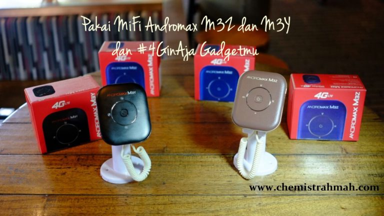 Pakai MiFi Andromax M3Z dan M3Y dan #4GinAja Gadgetmu