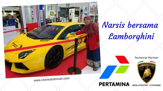 Pertamina Sukseskan GIIAS 2016 Surabaya 4 Narsis bersama Lamborghini