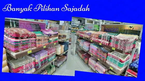 Bursa Sajadah Surabaya dalam Bingkai #SKVBerbagi 4 Banyak Pilihan Sajadah
