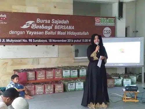 Bursa Sajadah Surabaya dalam Bingkai #SKVBerbagi 15 MC #SKVBerbagi