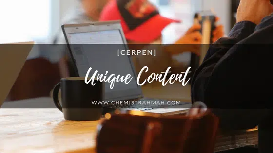 unique content