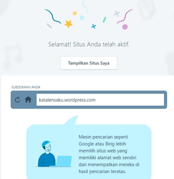 Cara Membuat Blog di Wordpress dengan Mudah 6 Cara Membuat Blog di Wordpress dengan Mudah 6