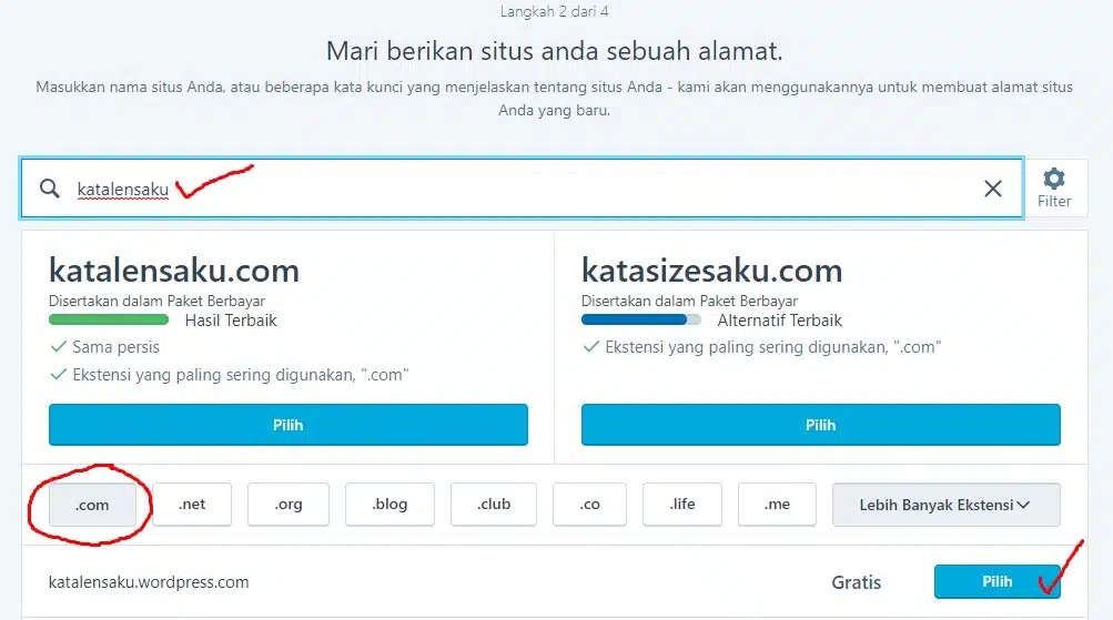 Cara Membuat Blog di Wordpress dengan Mudah 3
