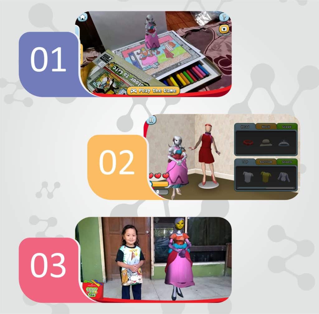 Colour to Life, Warnai Pola Didik Anak Zaman Now 9 Dress Up Challenge Color To Life