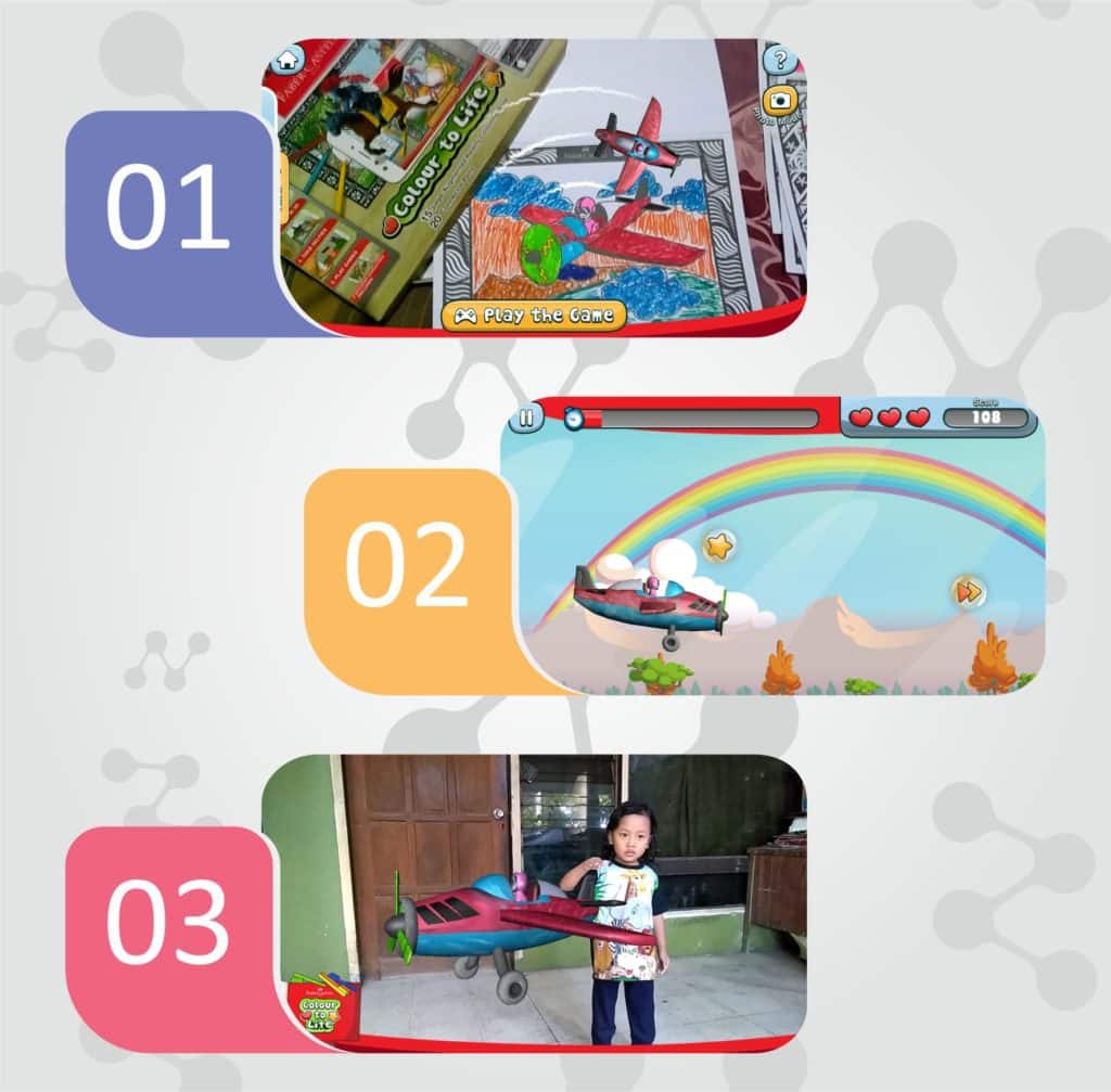 Colour to Life, Warnai Pola Didik Anak Zaman Now 11 Safe Flight Color to Life