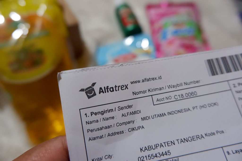 jasa pengiriman alfatrex