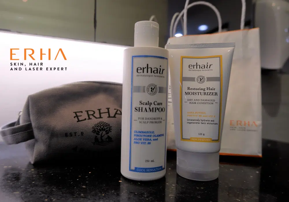 Review ERHAir Scalp Care, Shampoo dan Moisturizer untuk Atasi Ketombe dan Gatal Kulit Kepala 2 erhair scalp care