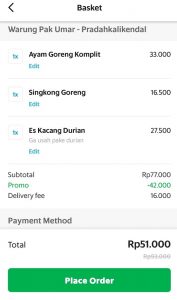 [Review Kuliner – Surabaya] Warung Pak Umar Buka Cabang di Loop Graha Family 12