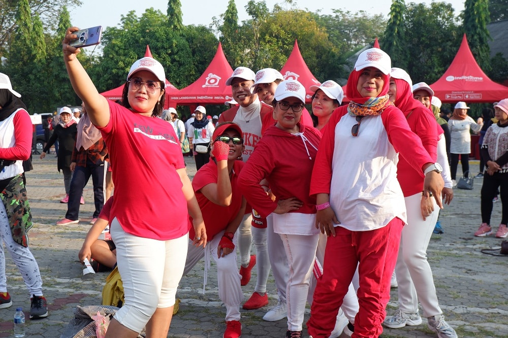 Beri Apresiasi Pelanggan, IndiHome Gathering Community 2019 Gelar Zumba Party 5