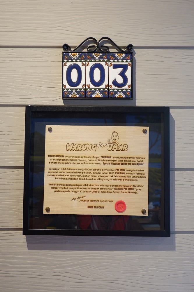 [Review Kuliner – Surabaya] Warung Pak Umar Buka Cabang di Loop Graha Family 1