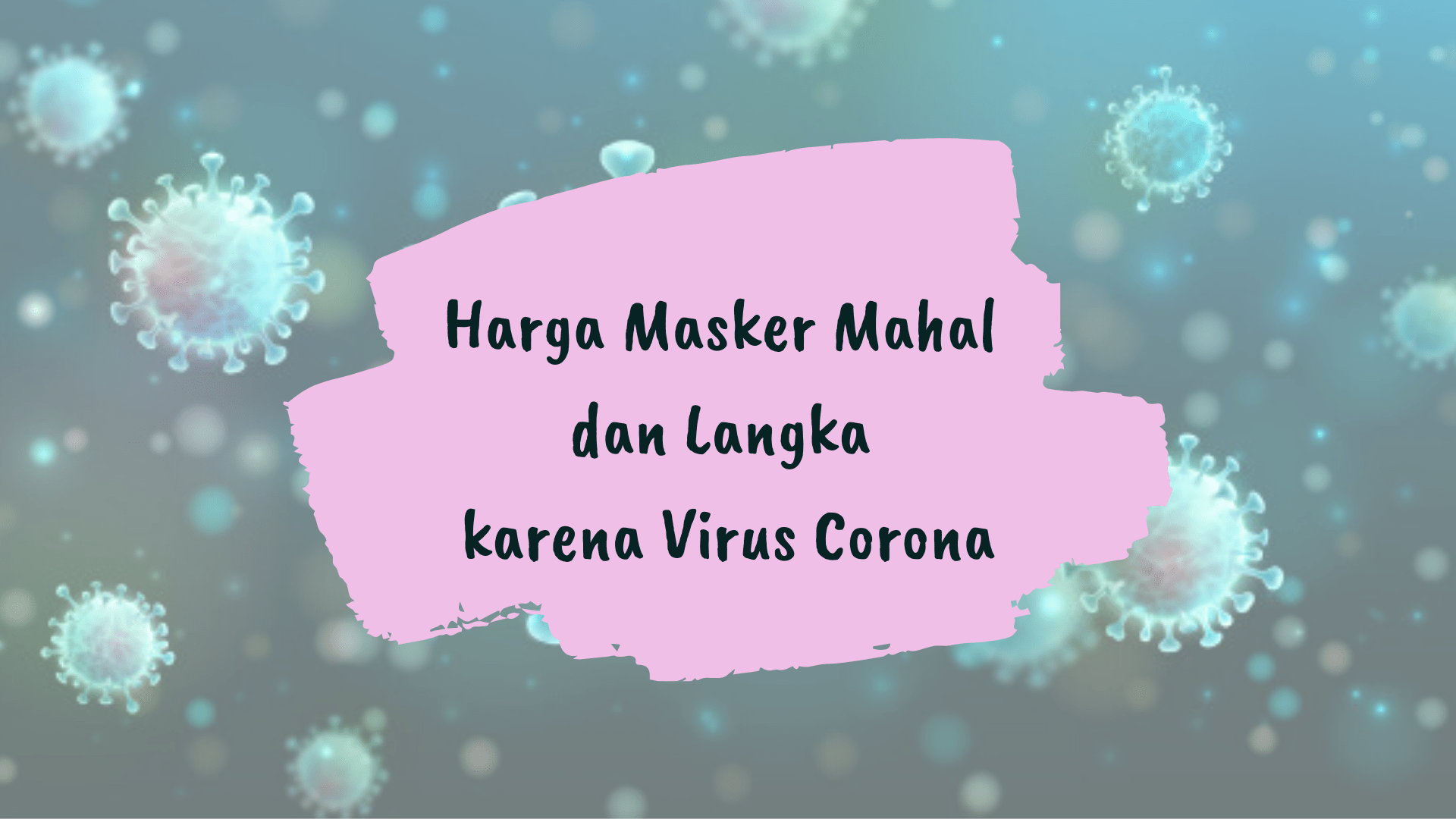 masker anti virus corona