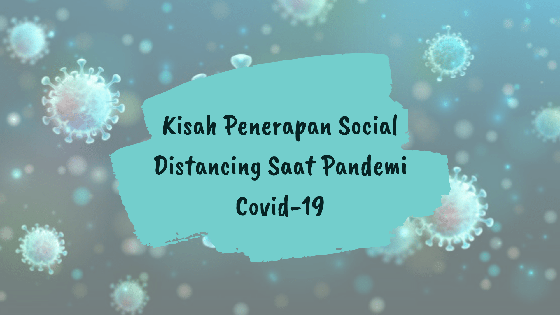 penerapan social distancing