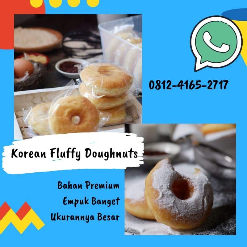 Korean Fluffy Doughnut, Bukan Frozen Donat Biasa 4