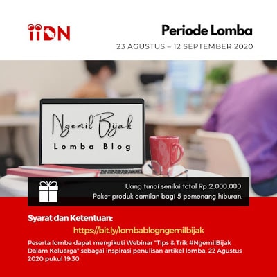 lomba ngemil bijak dari iidn dan mondelez indonesia