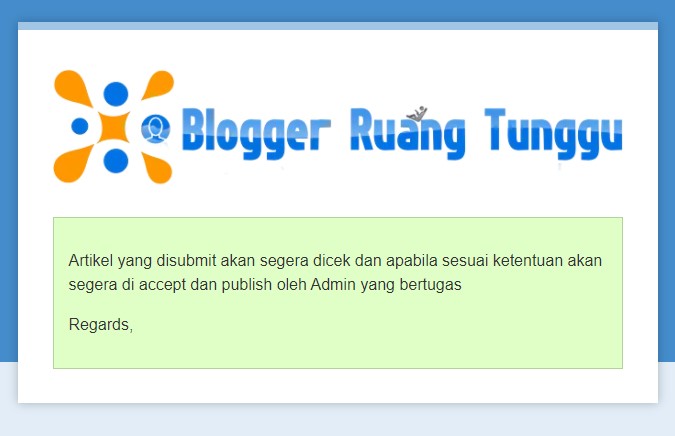 tunggu karena artikel direview oleh admin brtnetwork
