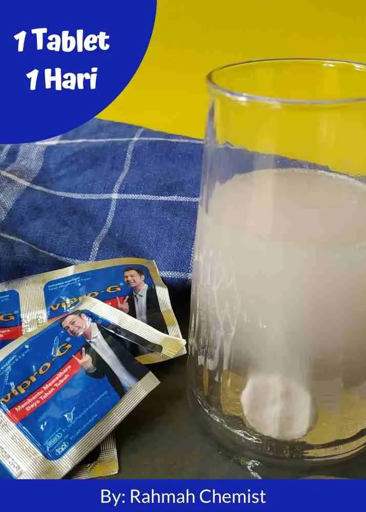 Tips Sehat Makan Pedas bersama Vipro-G 5 tablet vipro-g effervescent
