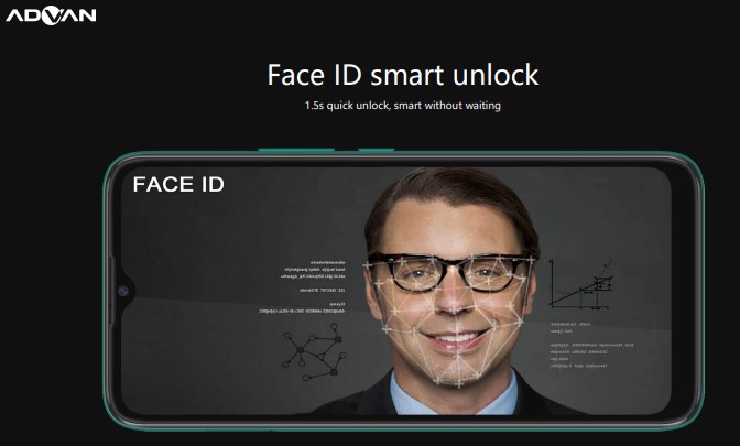 7 Alasan Memilih Ponsel Gaming ADVAN G9 3 teknologi face id smart unlock yang ada pada advan g9 sangat membantu keamanan ponsel