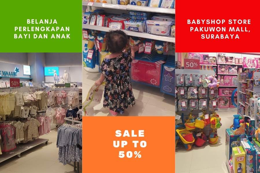 belanja di babyshop pakuwon mall surabaya