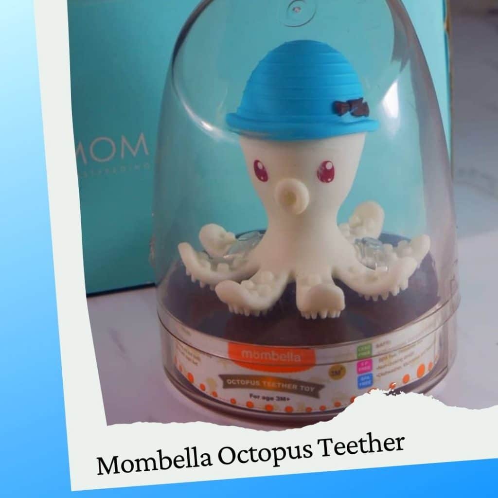 Review Teether Mombella untuk Bayiku 2 review teether mombella bentuk octopus
