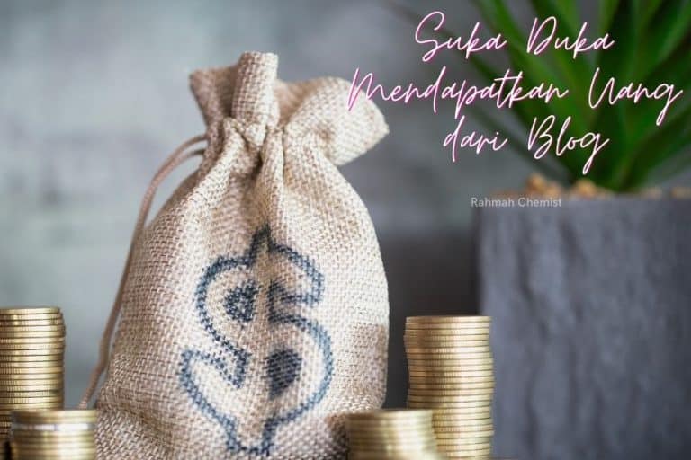 suka duka mendapatkan uang dari blog
