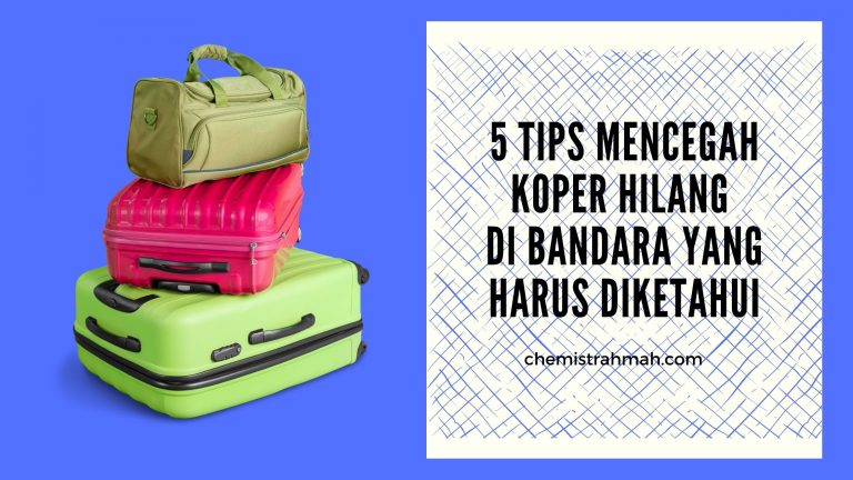 tips mencegah koper hilang di bandara