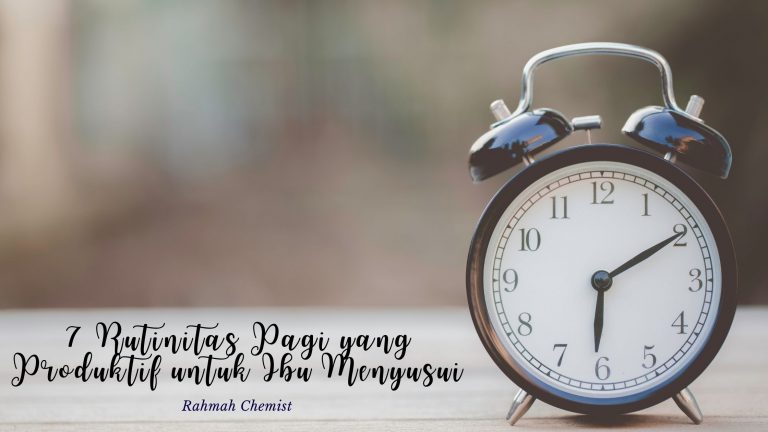 mourning routine rutinitas yang produktif di pagi hari