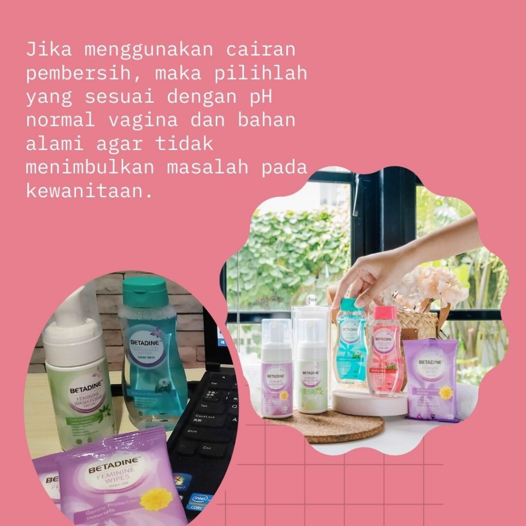 cairan pembersih yang baik dan sehat saat menstruasi