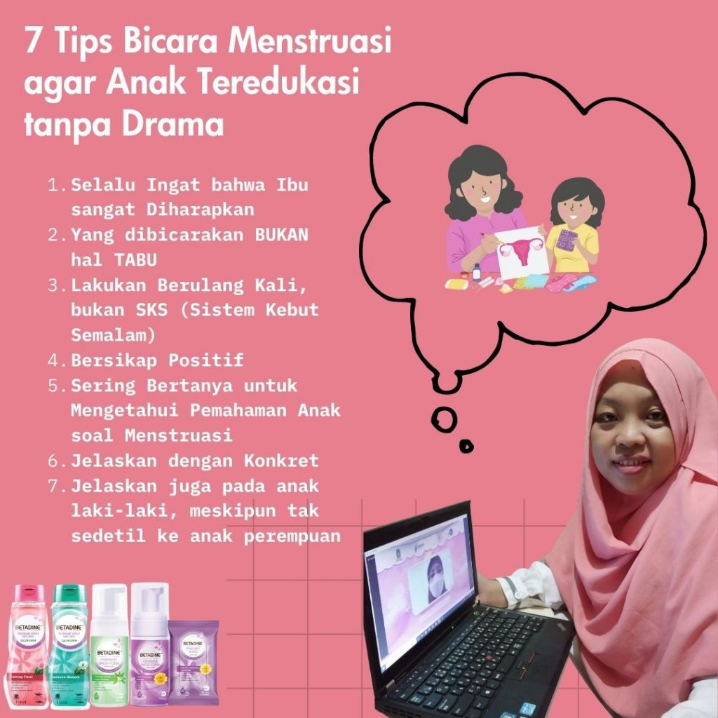 tips bicara menstruasi pada anak perempuan