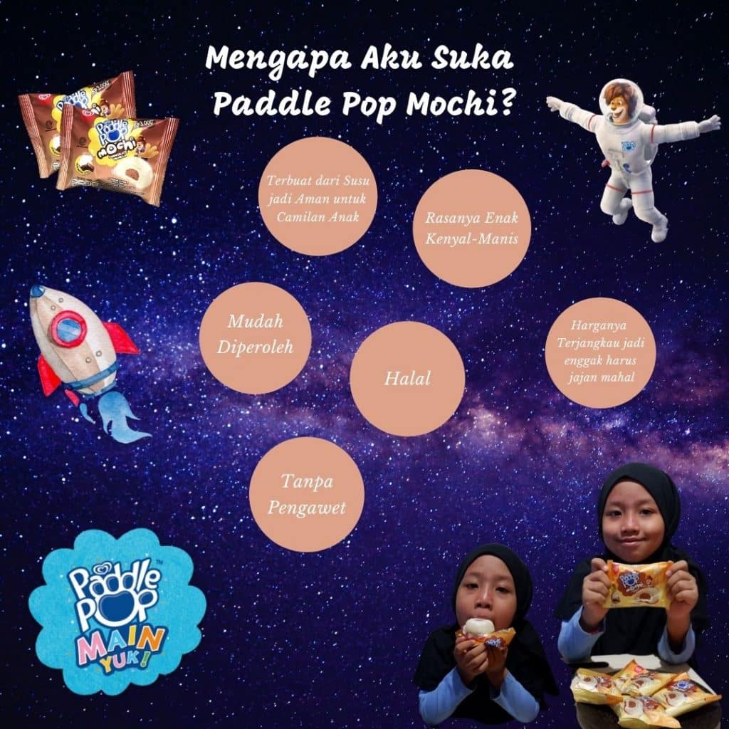 Cerita Seru Liburan ke Planet Mochi bersama Paddle Pop Main Yuk! 14 alasan suka paddle pop