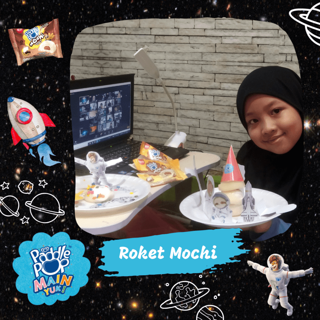 Cerita Seru Liburan ke Planet Mochi bersama Paddle Pop Main Yuk! 8 rocket mochi