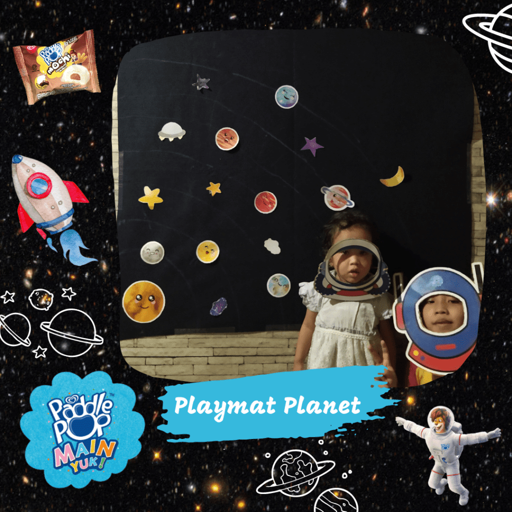 Cerita Seru Liburan ke Planet Mochi bersama Paddle Pop Main Yuk! 3 Playmat Planet Mochi