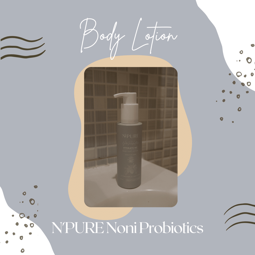 body lotion hydrate me noni probiotics