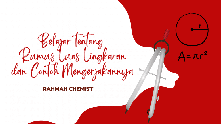 rumus lingkaran dan contoh pengaplikasiannya pada soal matematika