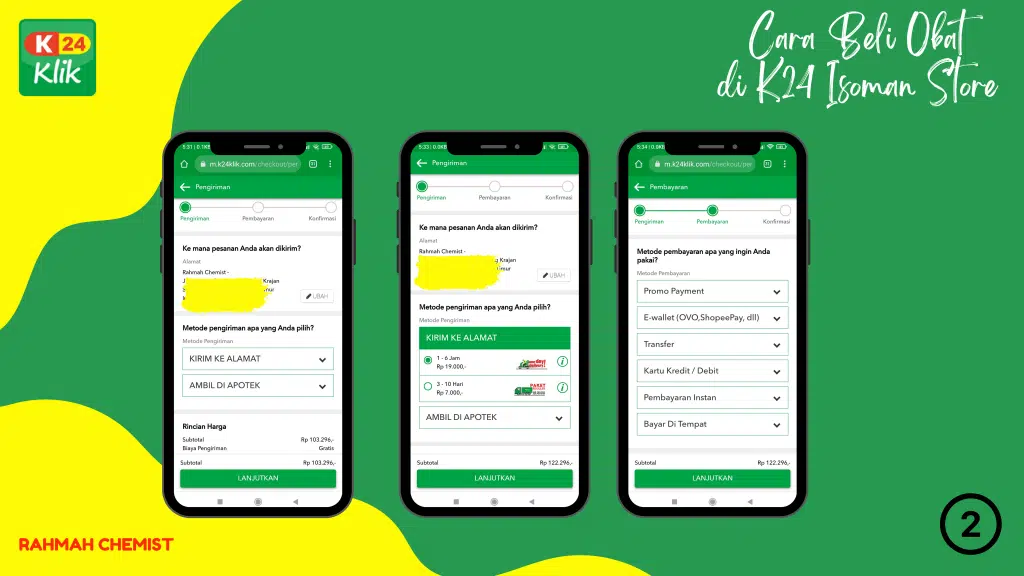 tips beli obat dengan mudah di k24 isoman store surabaya
