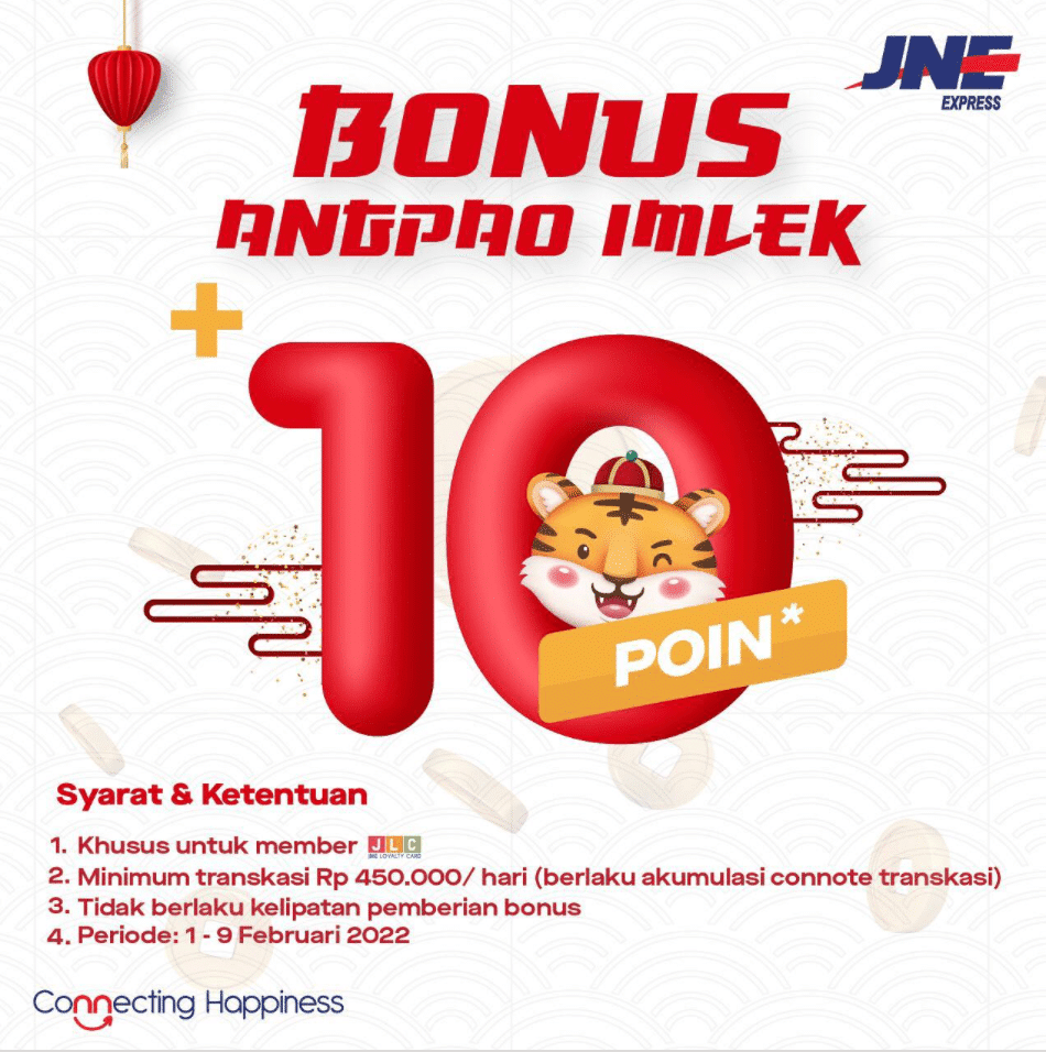 Tips Merayakan Imlek di Tengah Kondisi Pandemi 2 info bonus angpao dari jne untuk imlek 2022